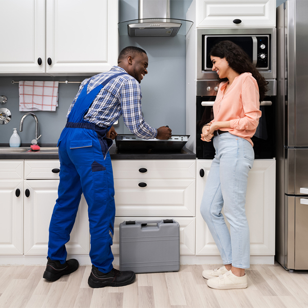 can you provide an estimate for cooktop repair before beginning any work in Scott County